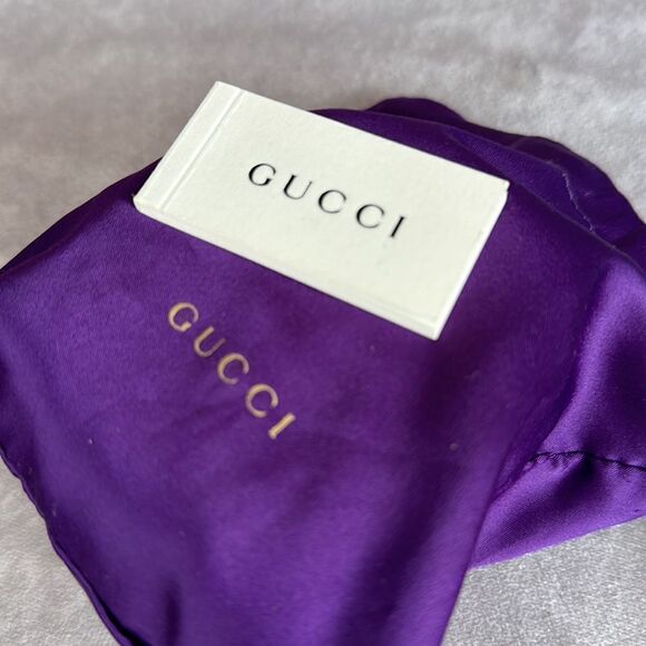 Gucci Running G Diamond 18k Yellow Gold Ring 6.5 - Picture 12 of 12